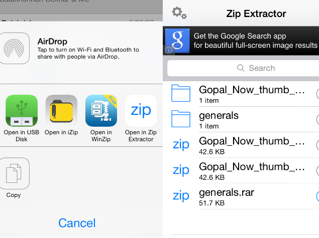 extracting zip files on mac
